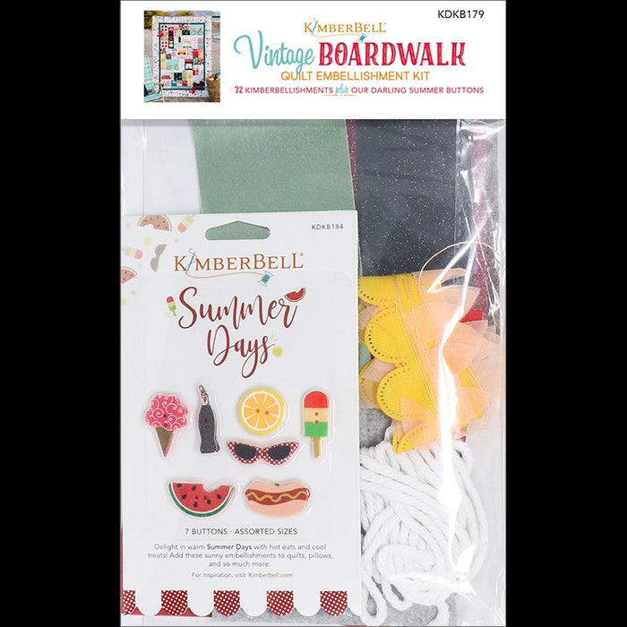 Kimberbell Vintage Boardwalk Embellishment Kit