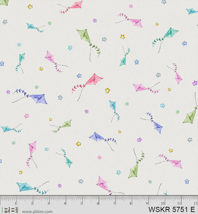 Whiskerville White Kite Toss