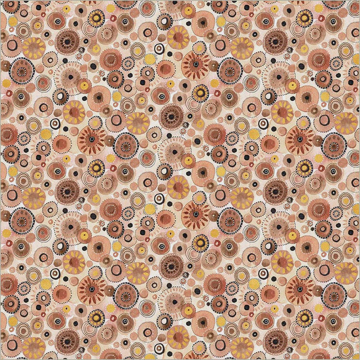Flora & Form Dotty Fire Opal fabric