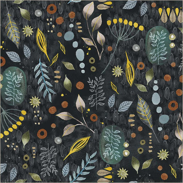 Flora & Form Forage Onyx fabric