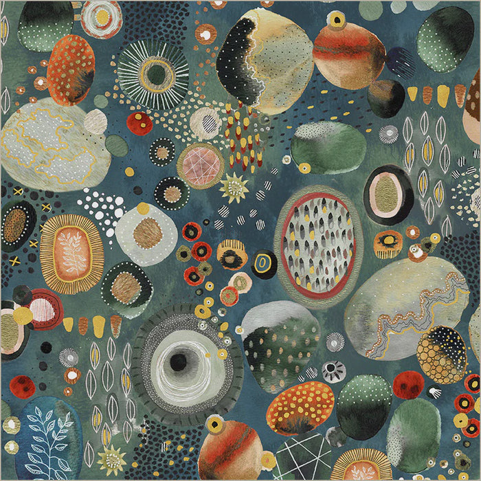 Flora & Form Geode Labradorite fabric