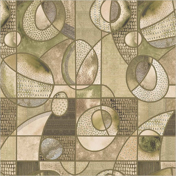 Flora & Form Orbit Sage fabric