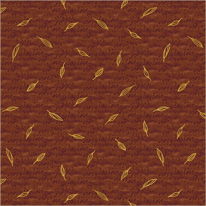 Flora & Form Sprig Garnet fabric