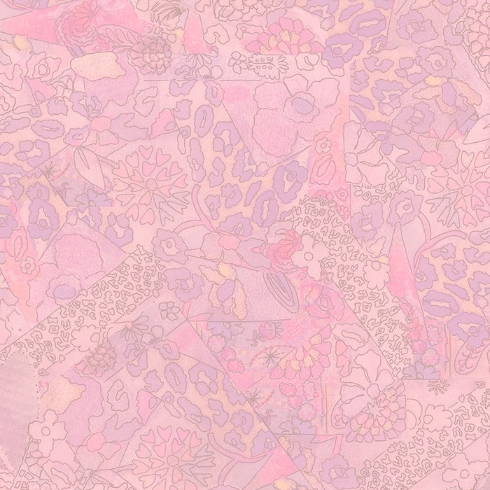 Flowers on Main Pattern Play Petal Cotton fabric