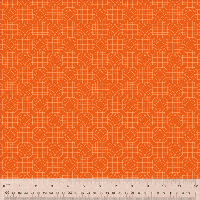 Foundation 2 Hypnosis Orange fabric