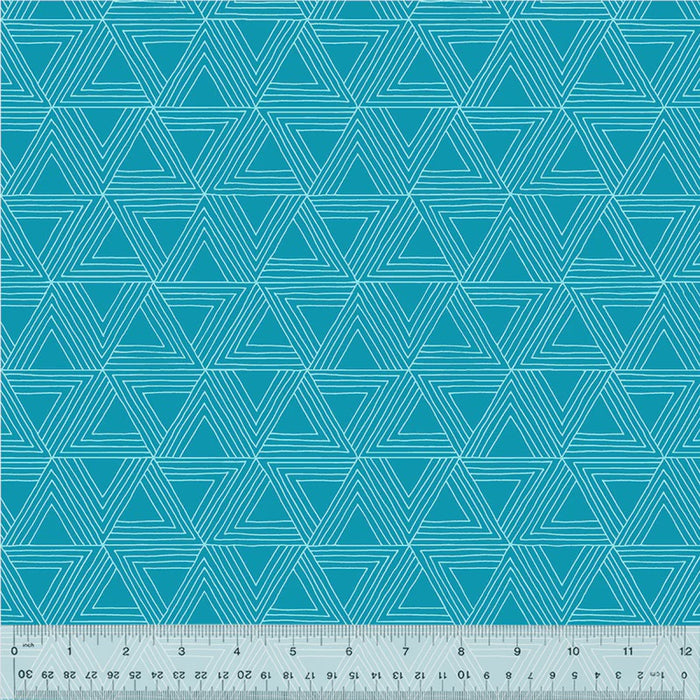 Foundation 2 Incognito Teal fabric