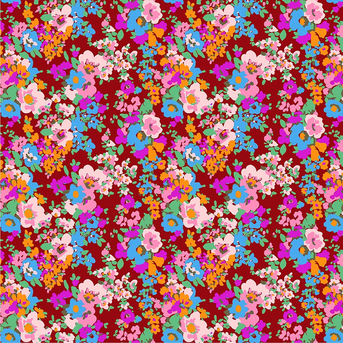 Sweet Talk Leann Crimson Cotton