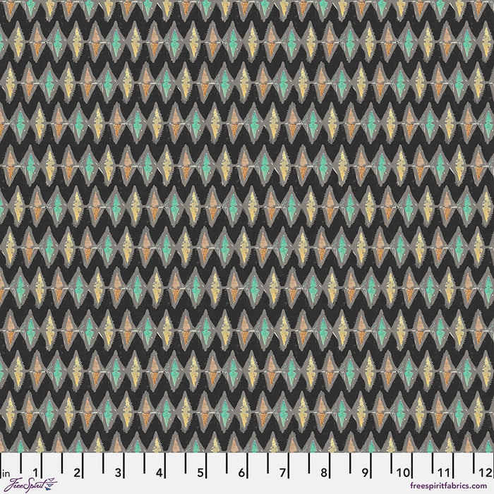 Zigzag - Night fabric || On Your Mark fabric collection